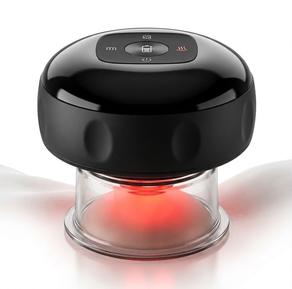 Eclipsea DeepRelief™ - Dispozitiv Premium cu Vacuum și Încălzire pentru Relaxare Profundă
